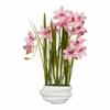 Dekorativní rostlina slídové dekorace Cymbidium Polyester Orchid 81 x 49 x 40 cm Umělé