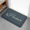 Simple Art Home Pattern Entrance Floor Mat Bathroom Absorbent Foot Door Mat Kitchen Front Door Nonslip Area Foot Mats
