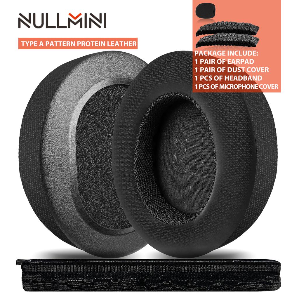 Nullmini Replacement Earpads for Hyperx Cloud Stinger 2 Headphones Cooling Gel Ear Pads Cushion Earmuffs Sleeve Headband