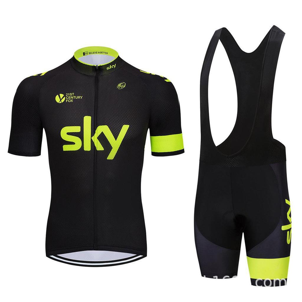 Traje de Ciclismo de Manga Corta, Ropa Transpirable que Absorbe la Humedad para Hombre y Mujer, Bicicleta de Montaña y Carretera Secado Rápido 2026 Verano Traje de Ciclismo Transpirable
