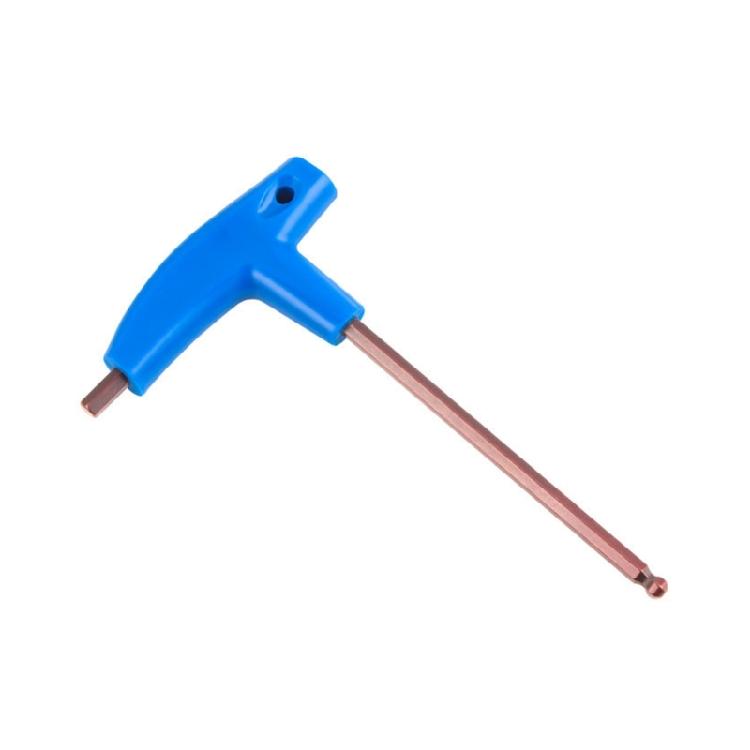 T-Handle Allen Wrench Bike Long Arms Hexagon Key with Ball End Screwdriver Tool