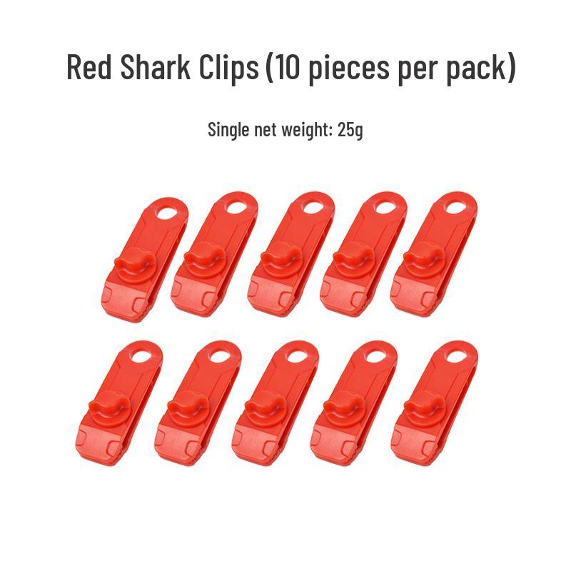 Εξωτερικό Κλιπ Καρχαρία για Κάμπινγκ: Αντιανεμικοί Γάντζοι Σκηνής & Σημεία Έλξης Τέντας