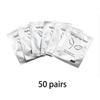 OWOSC 50/100PCS Wholesale Hydrogel Gel Eye Patches for Eyelash Extension Eyepads Eyelash Patch Lash Extension Mask Eyepad Makeup