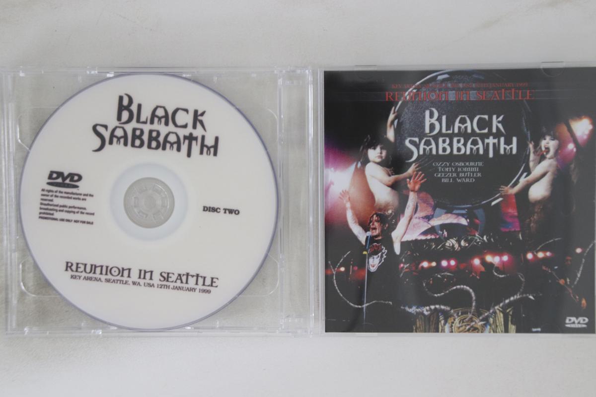 

DVD BLACK SABBATH - Reunion In Seattle NONE NOT ON LABEL Unknown Metal Used
