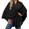 Soft Faux Cashmere Shawl: Solid Color Scarf for Weddings & Evening Gowns - Women's All-Season Accessory