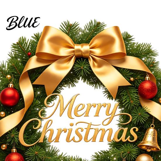 Christmas Window Clings Wreath Stickers Retro Santa Claus PVC Decals Waterproof Decorative Removable Film Static for Holiday Home Glass Doors