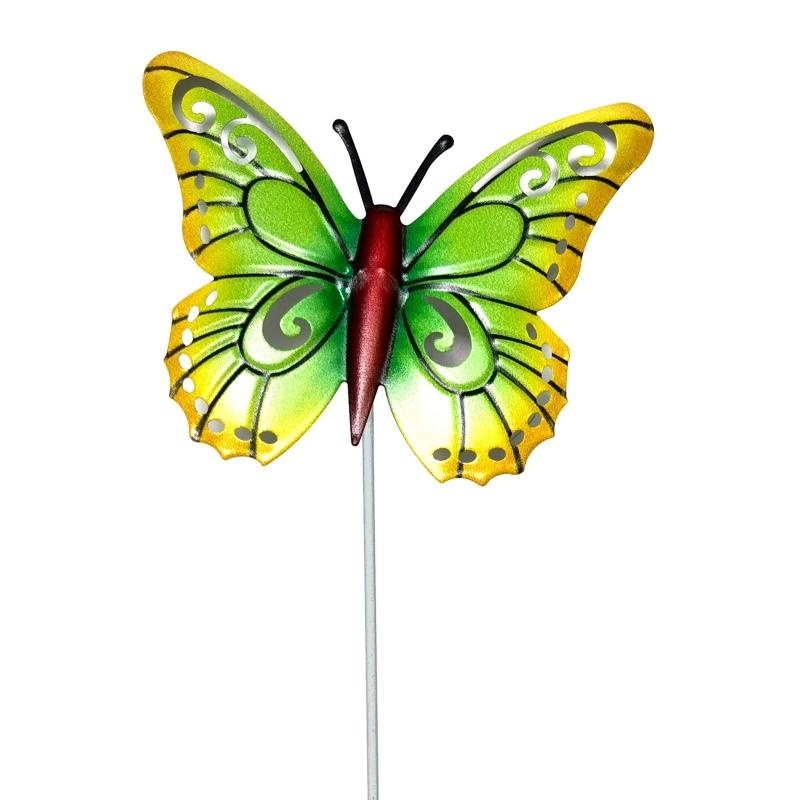 

Decorative Garden for Butterfly Stake Rustproof Anti Fading Outdoor Ornament Dur 1 зелёный