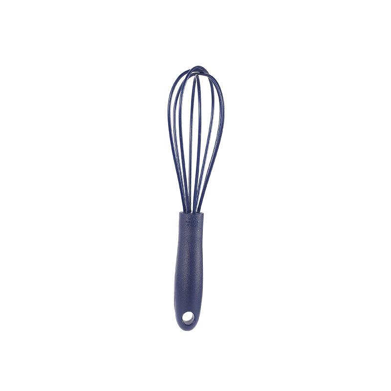 1pc 6-inch Handheld Mixer Mini Blender Silicone Stainless Steel Home Baking Tool for Whipping Cream Beating Eggs Mixing Flour