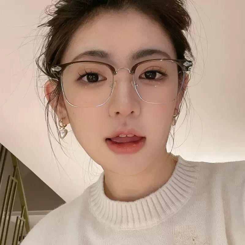 Anti Blue Light Blocking Glasses Women's Clear Anti Radiation Filter Glasses anti radiation eyeglass