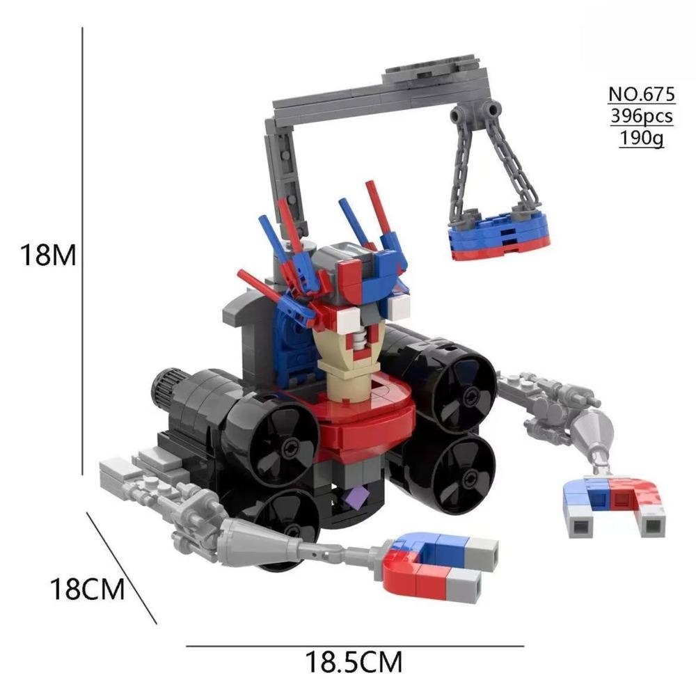 Skibidi Toilet Building Blocks Skibidi Toilet Assemblable Figurines Building Block Moc Skibidi Toilet Birthday Christmas Gift