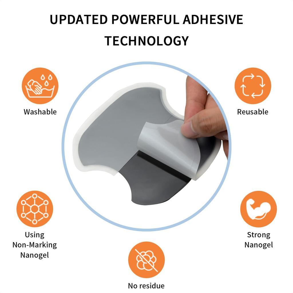 TANGSEN Autotürgriffschutz, Autotürgriffabdeckung, Dichtung, Aufkleber, Kratzschutz
