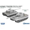 TAKOM Yuster 1/48 German King Tiger Henschel Turret Full Interior Plastic Model Kit TKOUSNO-005