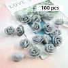 3cm Künstliche Blumen Handgefertigte Blumenmaterialien Schaumstoff Rosenköpfe Valentinstagsrose