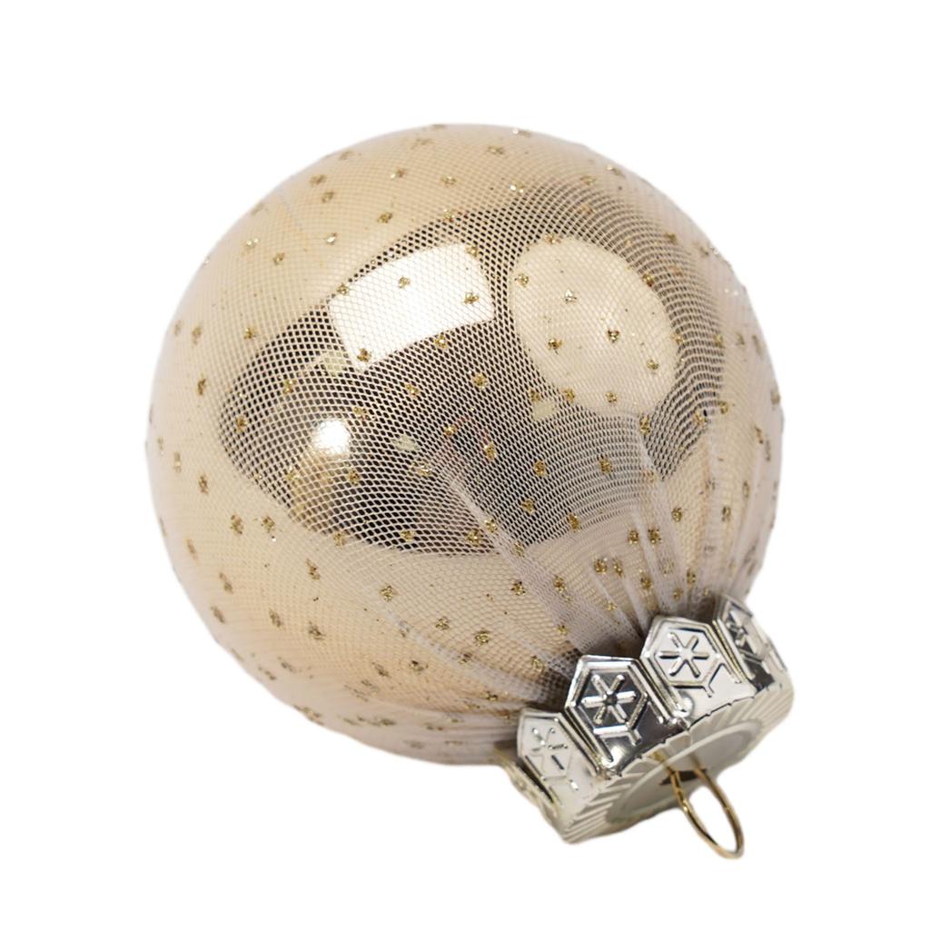 Pro sváteční svatební párty vánoční koule PET přívěsek