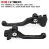 Pivot Brake Clutch Levers For YAMAHA YZ65 YZ80 YZ85 YZ125 YZ250 YZ 65 80 85 125 250 450 F X FX Motorcycle Dirt Pit Bike Handles