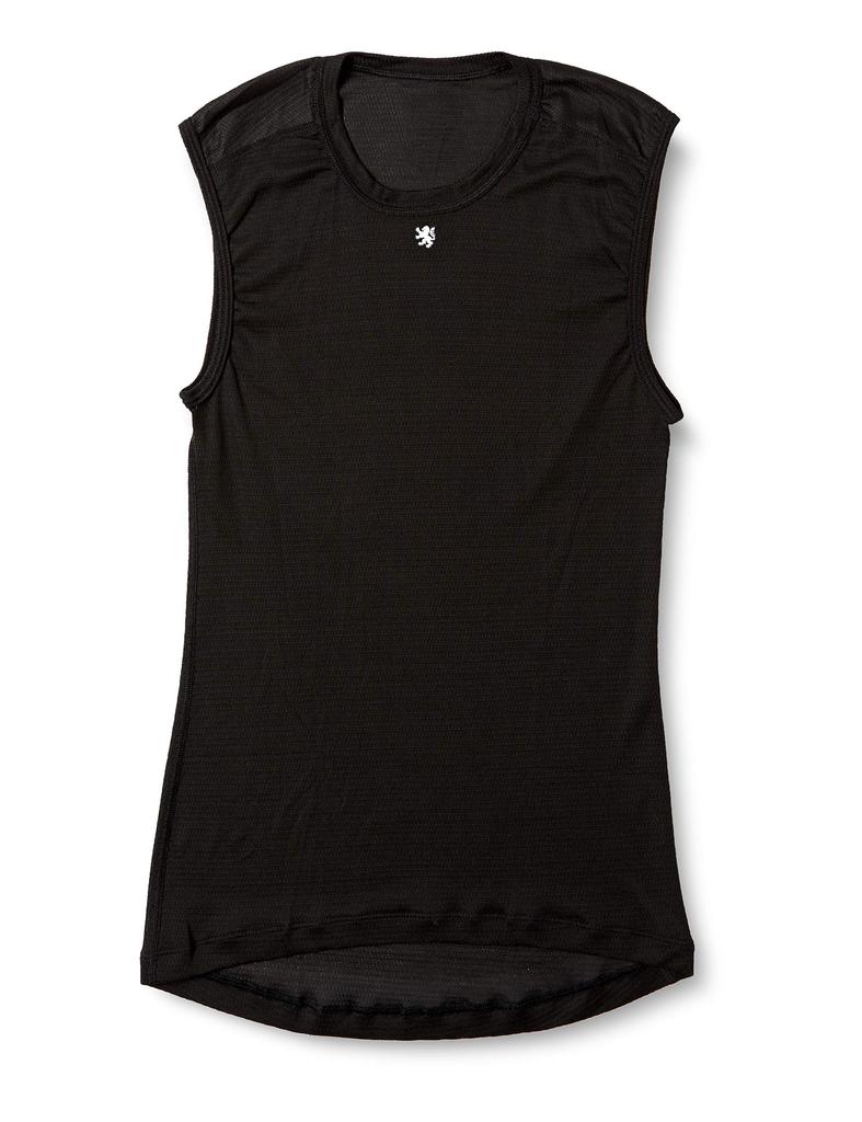 Kapelmuur Sleeveless Mesh Japan Size to Japanese size Underwear, PP100, Black, kpuw012, L/XL (equivalent L)