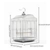 Bird Cage with Pull-out Tray Stainless Steel Hanging Sturdy Enclosure