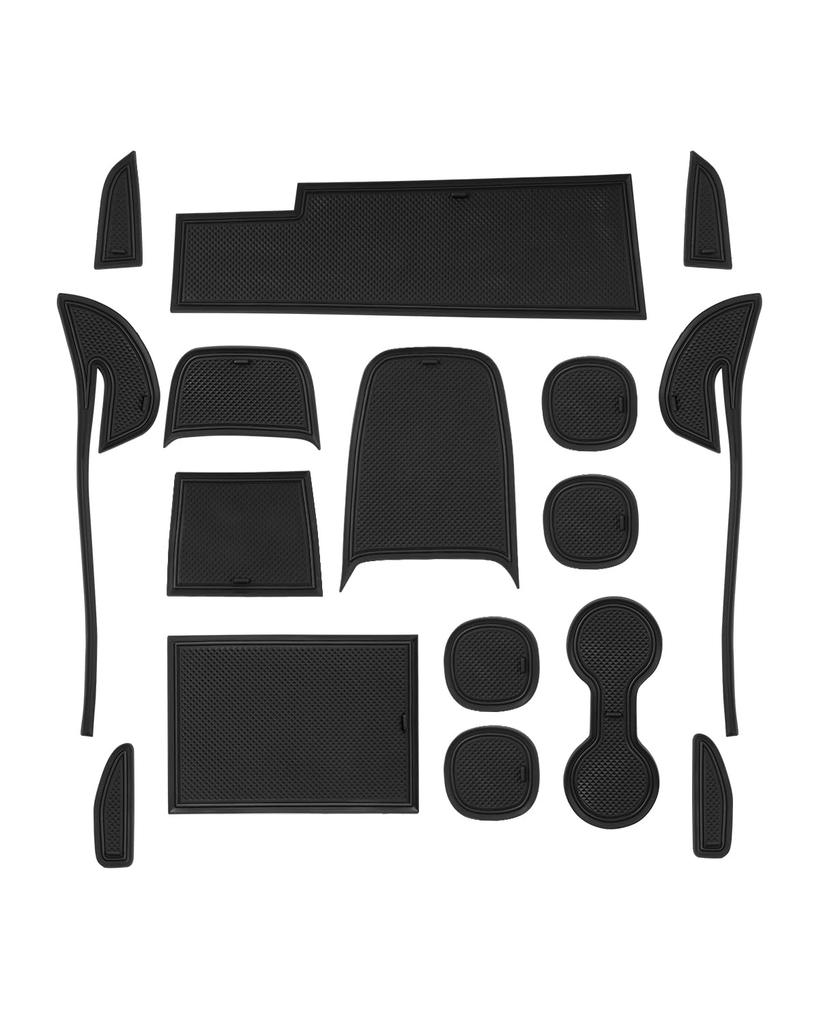 LANGBEAN Toyota Aqua MX Series Exclusive Interior Rubber Mat Mat Door Pocket Mat Scratch Prevention Noise Prevention Interior Parts Aqua Accessories