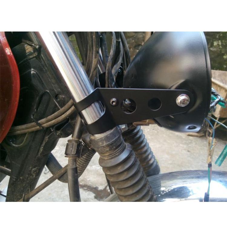 Motorrad Scheinwerferhalter Modifikationszubehör, Größe:L