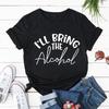 Funny Friend Group T-shirts If Lost or Drunk Please Return To Friend Matching Girl Group T-Shirt Girls Weekend Party Besties Tee
