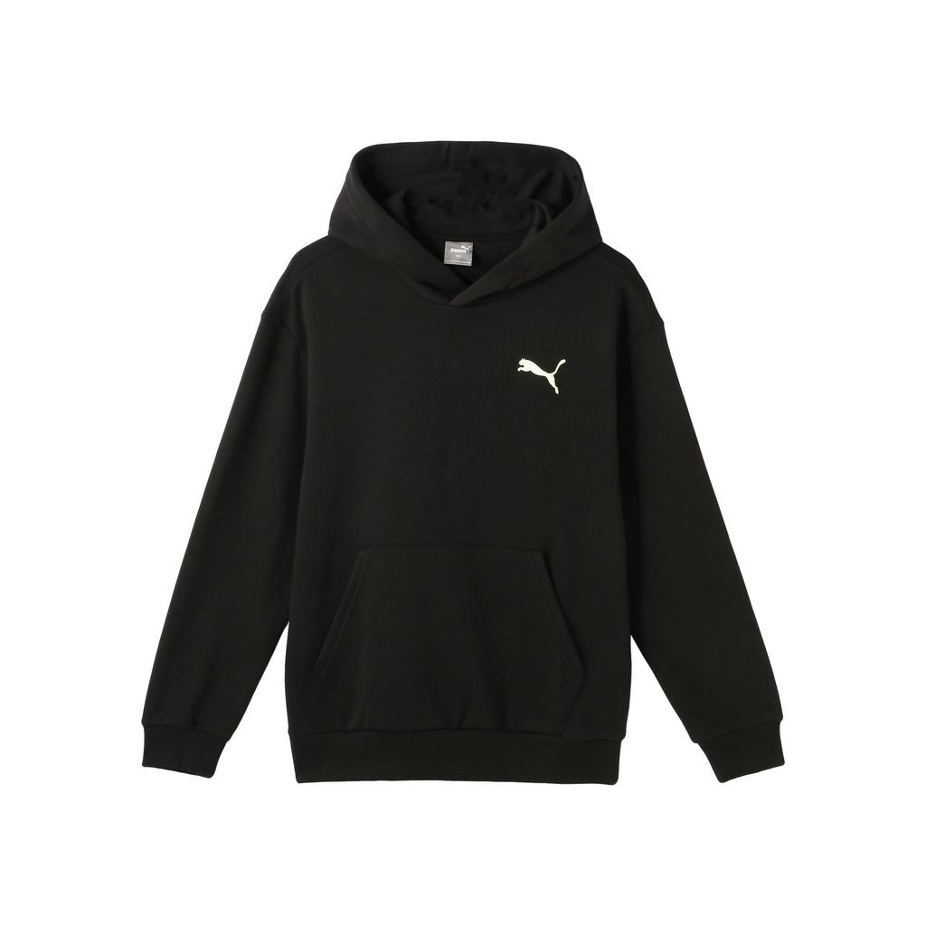 PUMA Urban GRAPHIC HOODIE Casual Fleece Lined Hooded Sweatshirt Men's Black 631729-01