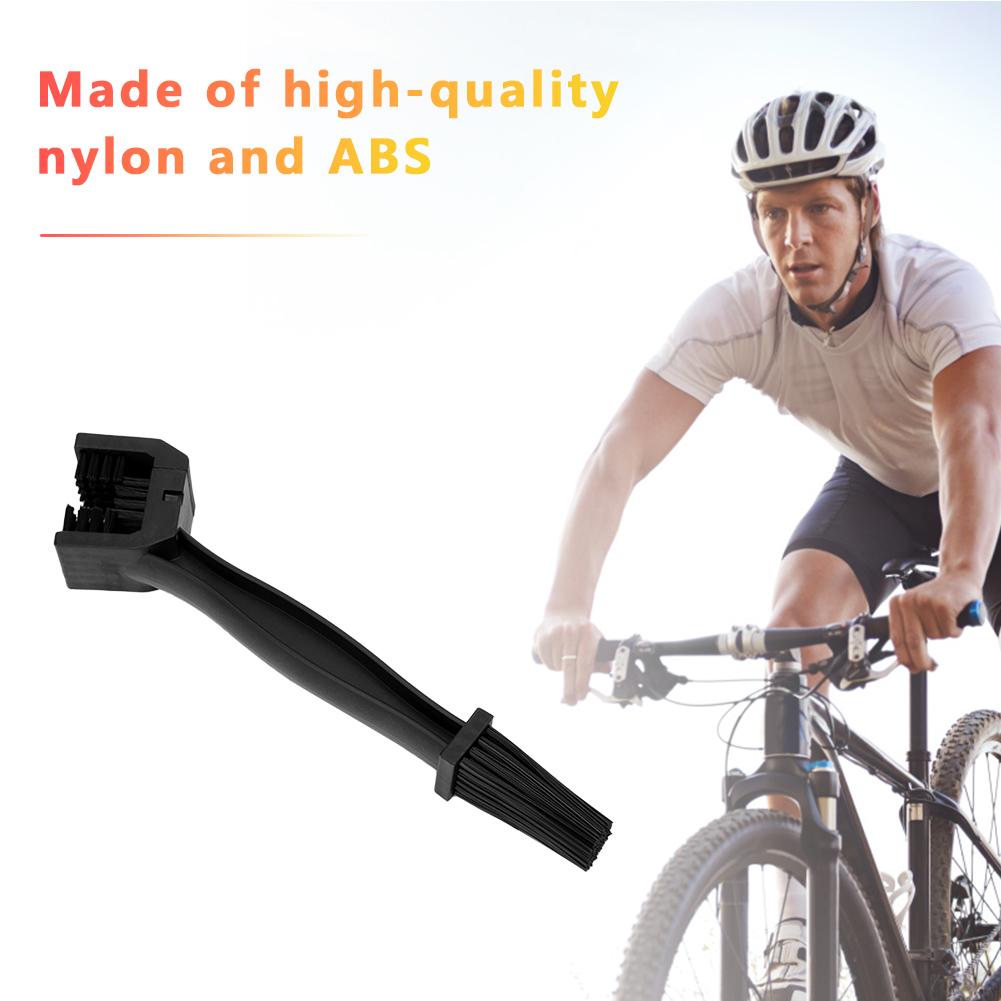 Portable Bicycle Cleaning Brush Multipurpose Motorcycle Bicycle Chain Clean Brush Lightweight Maintenance Bike Accessories