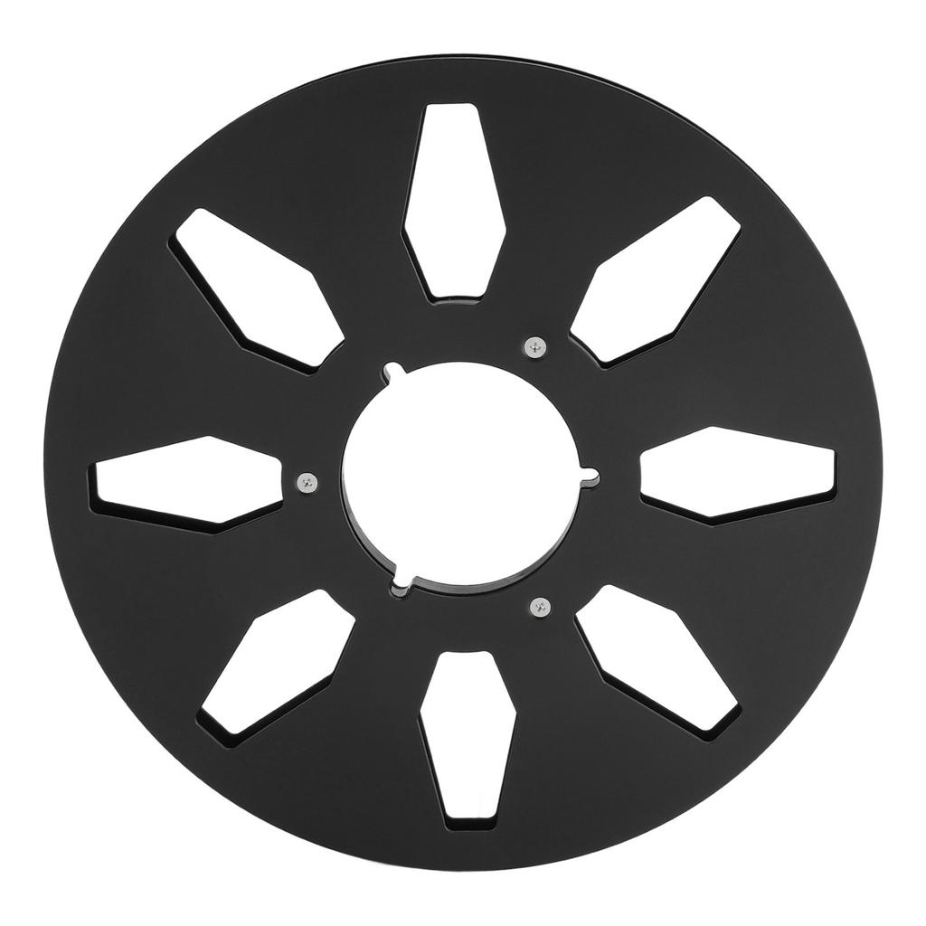14 10.5 Inch Empty Tape Reel Professional 8 Holes Wind Resistance Metal Takeup Reel for NAB