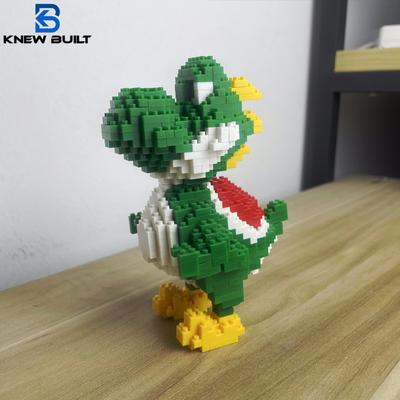 Non-Toxic Knew Built Micro Mini Building Blocks Toys Create Your Green Dinosaur Jungle Perfect Children’S Playmate And Decorative Ornament