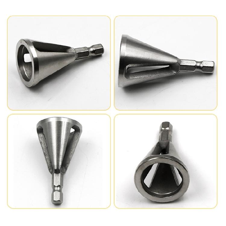 2Pcs Deburring External Chamfering Tool External Drill Steel Burr Removal Bit Quickly Repair Damaged Bolt Screw