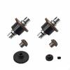 1:18 Scale RC Car Gear Kit | Compact Mechanical Components, Alloy Set with Shaft, for Upgrades
