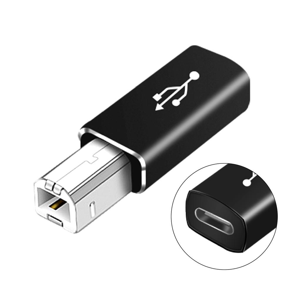 Suitable for Type-c To Square Usb Adapter Electric Piano Electronic Printer Adapter TYPE-C Female Head To MIDI Head Drum