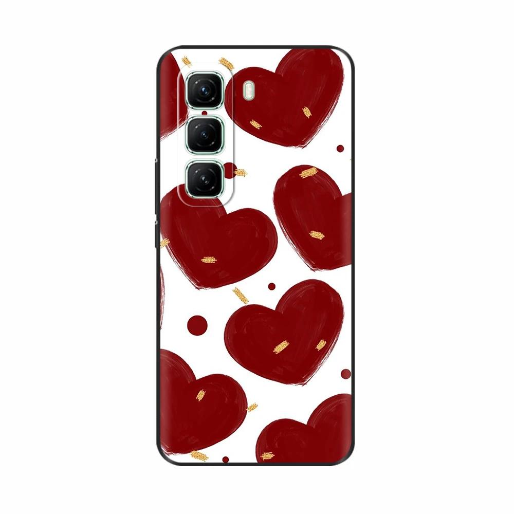 For Infinix Hot 50 5G 4G Case Cute Panda Pattern Silicon Back Cover For Infinix Hot 50 Pro Phone Case For Infinix Hot50 Pro Plus