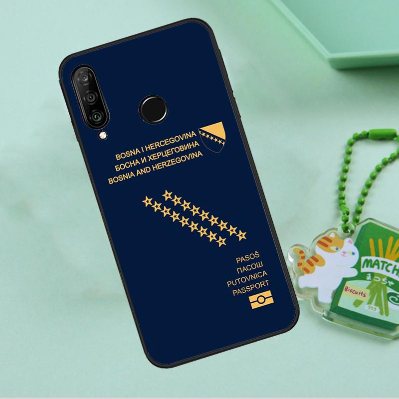 Russia Serbian Spain Passport For Huawei Nova Y90 Y70 Y60 Y61 Y91 Y72 9 10 SE 12i 12s 11i 5T P60 Pro P20 P30 P40 Lite Case