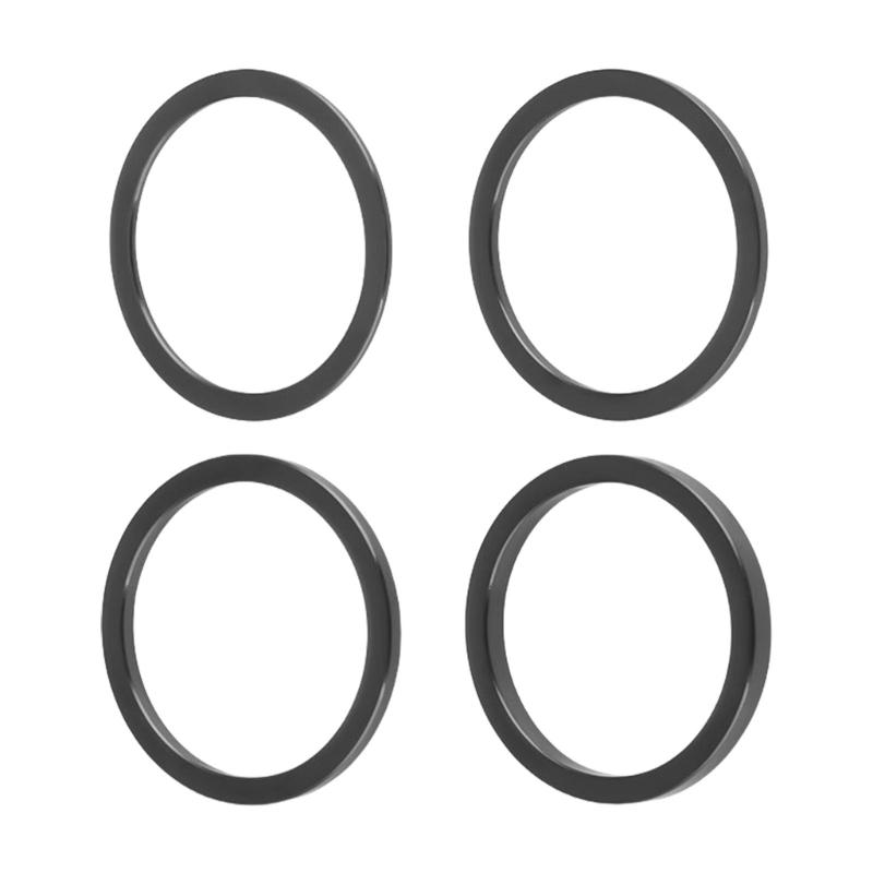 4Pcs Quick Install Hollow Crankset Washer Aluminum Alloys Bike Crank Cover Chain Wheel Spacers Bicycles Accessories