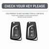 Fashion Genuine Leather Auto Key Fob Protective Case Cover Fit For Toyota Yaris Rav4 Highlander Auris Avensis Aygo Scion Tc Im