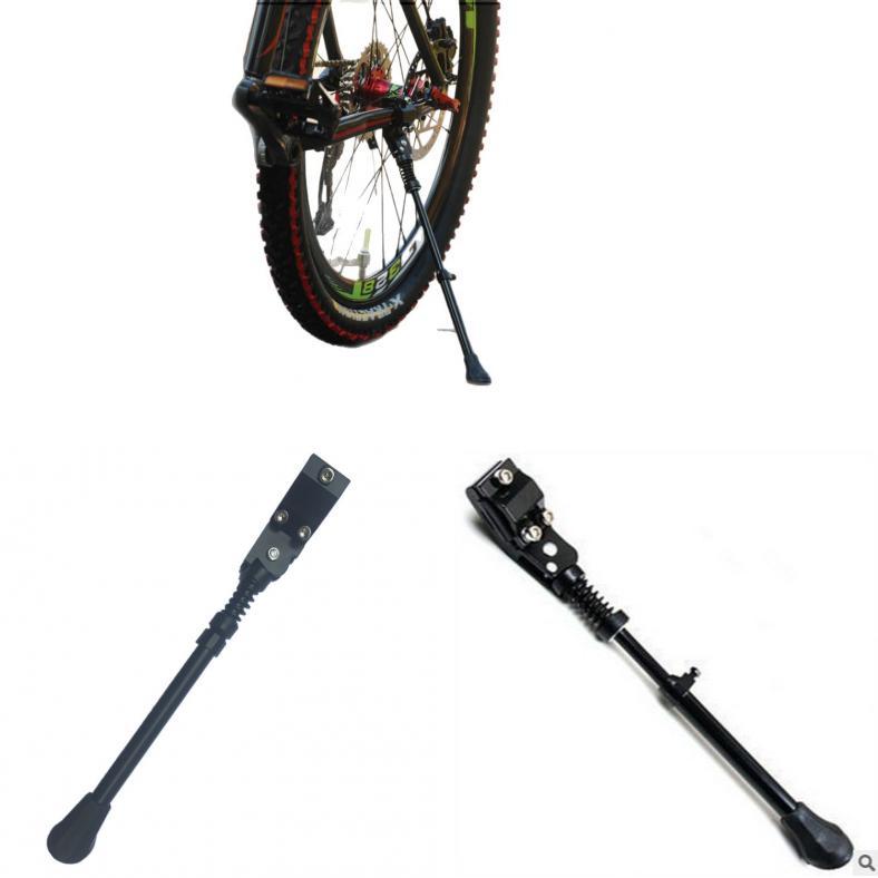 Mountain Bike Aluminum Alloy Kickstand With Adjustable Length For Parking And Maintenance