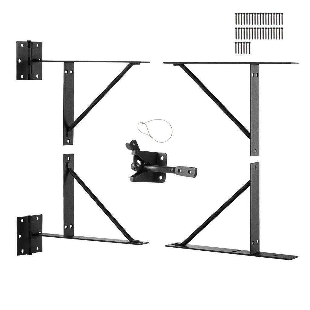 Gate Corner Brace Bracket Anti Sag Gate Frame Hardware Kit for Stable Gate