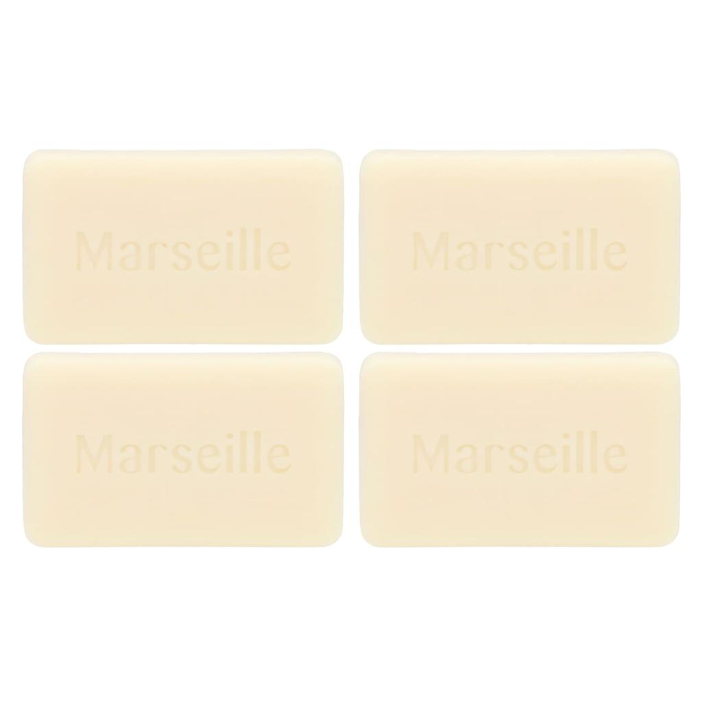 Hand & Body Soap Bars, Hypoallergenic Unscented, 4 Count, 100G (3.5Oz) Each