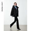 Langzi Retro Diamond Quilted Goose Down Jacket