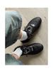 Turbo Racing Unisex Thin-Soled Black Casual Soccer and Commuting Shoes