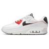 Air Max 90 M2Z2 Recycled Wool Pack - Bianco Polvere di Fotone Scarpe da Ginnastica da Uomo Rosso Brillante DD0383-100