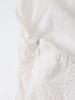 Chic Hollow Embroidery Halter Neck Backless Dress