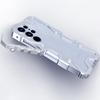 For Samsung Galaxy S25 Ultra Bumper Case Aluminium Alloy Metal Phone Shell Cover with Strap