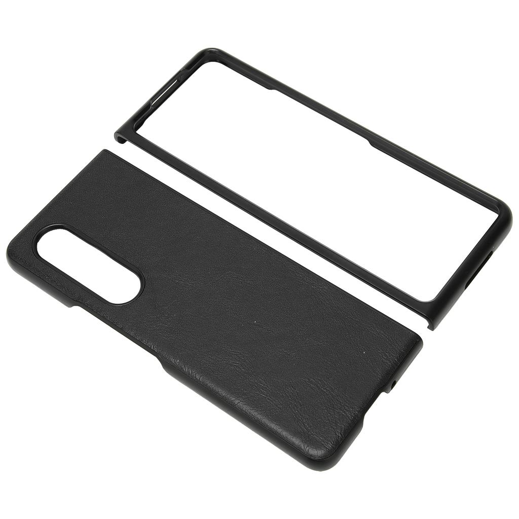 Business Leder Handyhülle für Galaxy Z Fold 3 Staubdichte Faltbildschirm Handyhülle