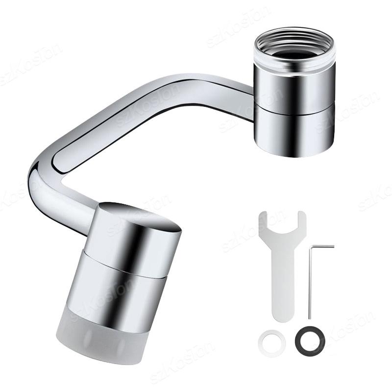 1181° Rotary Kitchen Faucet Spray Head Filter Washbasin Splash Proof Adapter Multifunctional Kitchen Sink Faucet Aerator