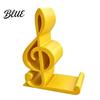 Treble Clef Art Ornament Cell Phone Holder Musical Note Design Desktop Music Teacher Appreciation Gift Stand Decorative for Home Office Artistic