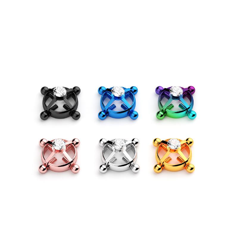 Stainless Steel Metal Nipple Clamps Milk Clips Breast Clip Sex Slaves Nipple Clamps Sex Toys Intimate Toys for Couples