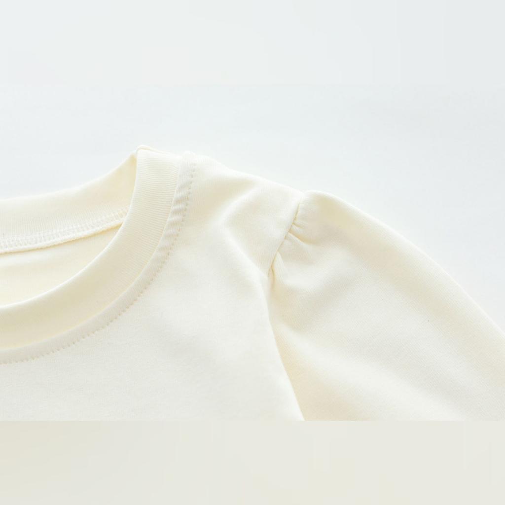 Dětská ležérní souprava s dlouhým rukávem, pohodlné každodenní oblečení