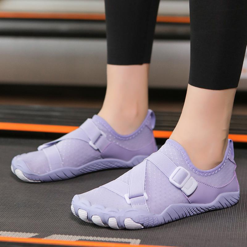 New Outdoor Wading Shoes Couples Yoga Fitness Shoes Beach Swimming Stream-Crossing Shoes Hiking Mountaineering Five-Toe Shoes