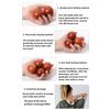 2Pcs Wooden Baoding Balls Massage Hand Exercise Massage Balls Stress Ball  Health Therapy